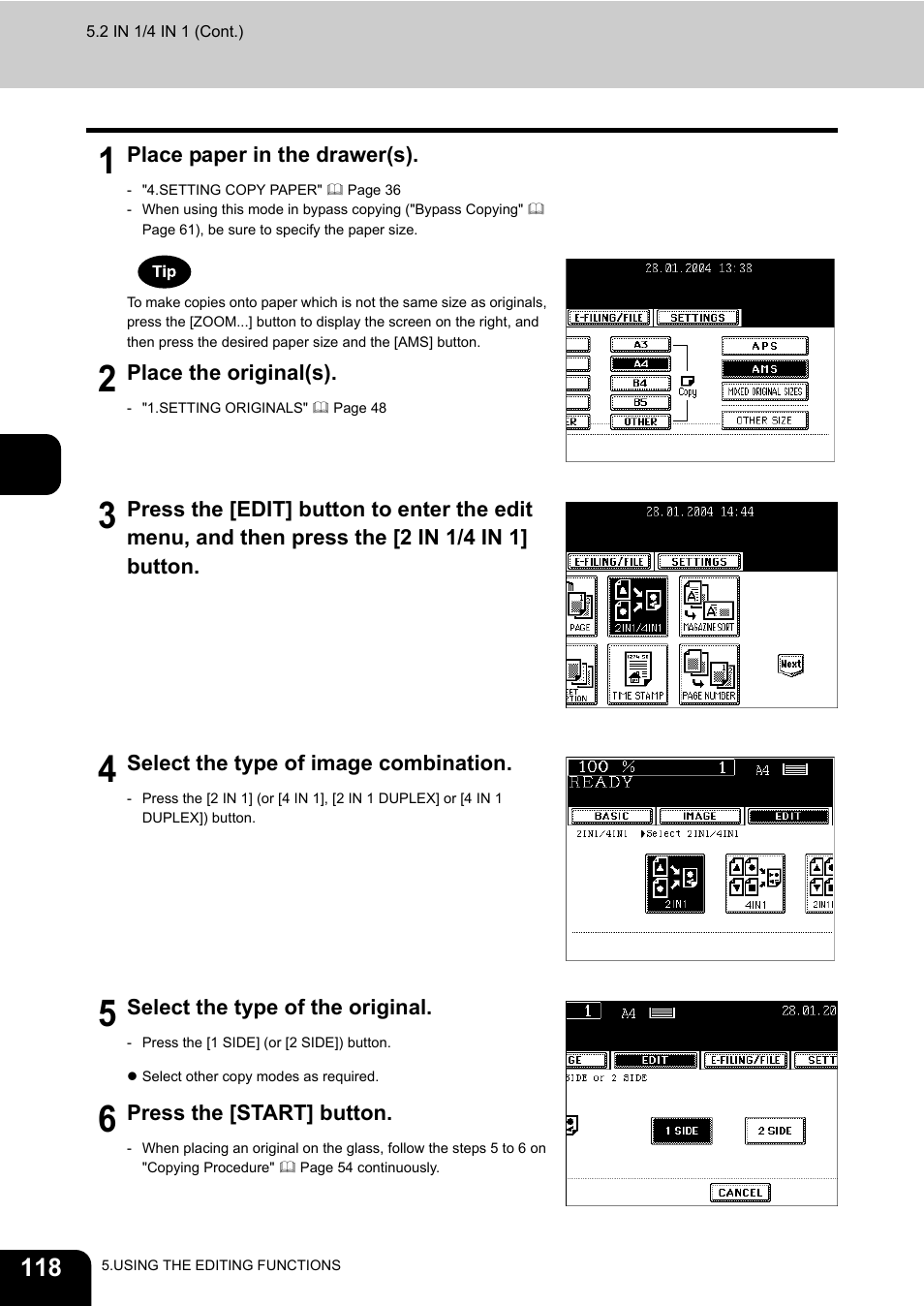 Toshiba E-STUDIO230/280 User Manual | Page 120 / 316