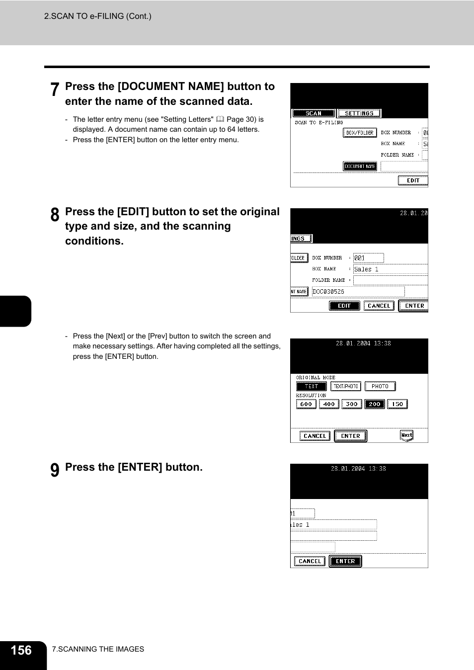 Toshiba E-STUDIO230/280 User Manual | Page 158 / 316