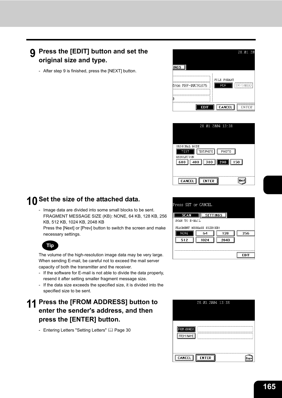 Toshiba E-STUDIO230/280 User Manual | Page 167 / 316