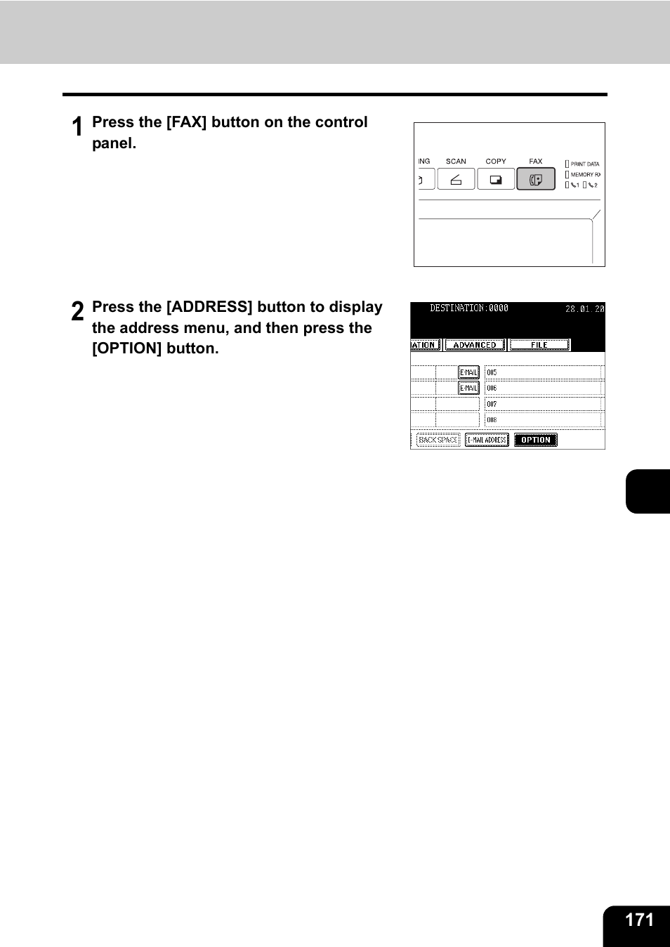 Toshiba E-STUDIO230/280 User Manual | Page 173 / 316