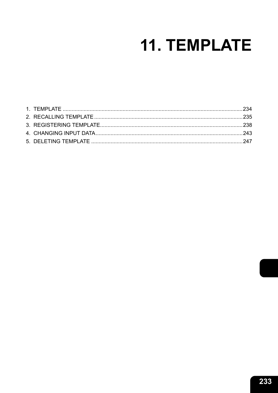 Template | Toshiba E-STUDIO230/280 User Manual | Page 235 / 316