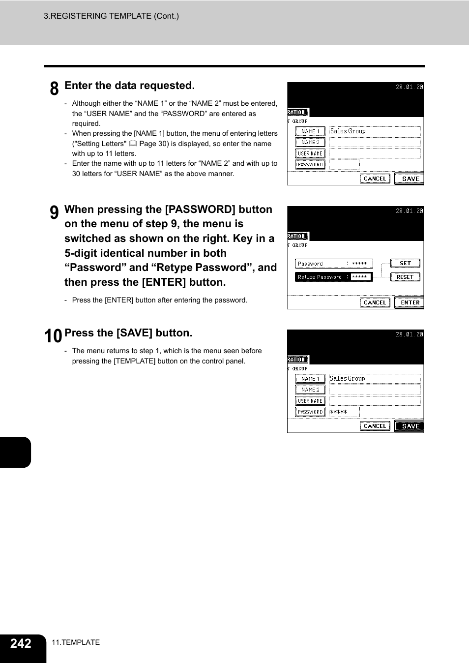 Toshiba E-STUDIO230/280 User Manual | Page 244 / 316