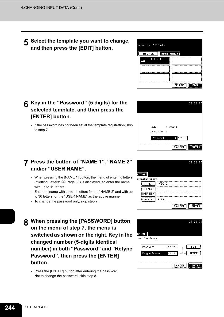 Toshiba E-STUDIO230/280 User Manual | Page 246 / 316