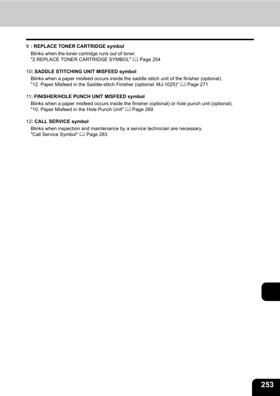 Toshiba E-STUDIO230/280 User Manual | Page 255 / 316