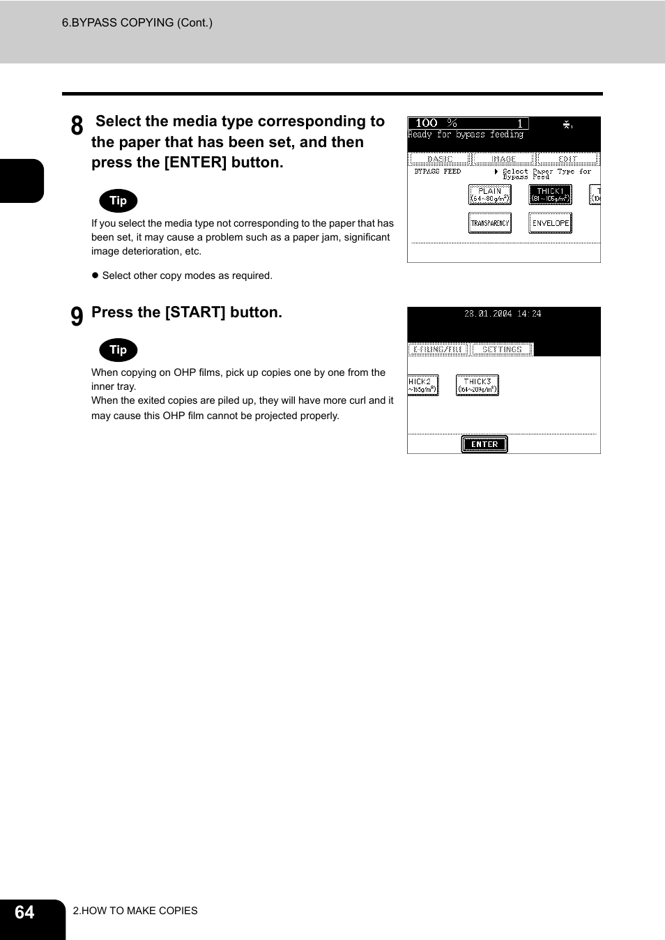 Toshiba E-STUDIO230/280 User Manual | Page 66 / 316