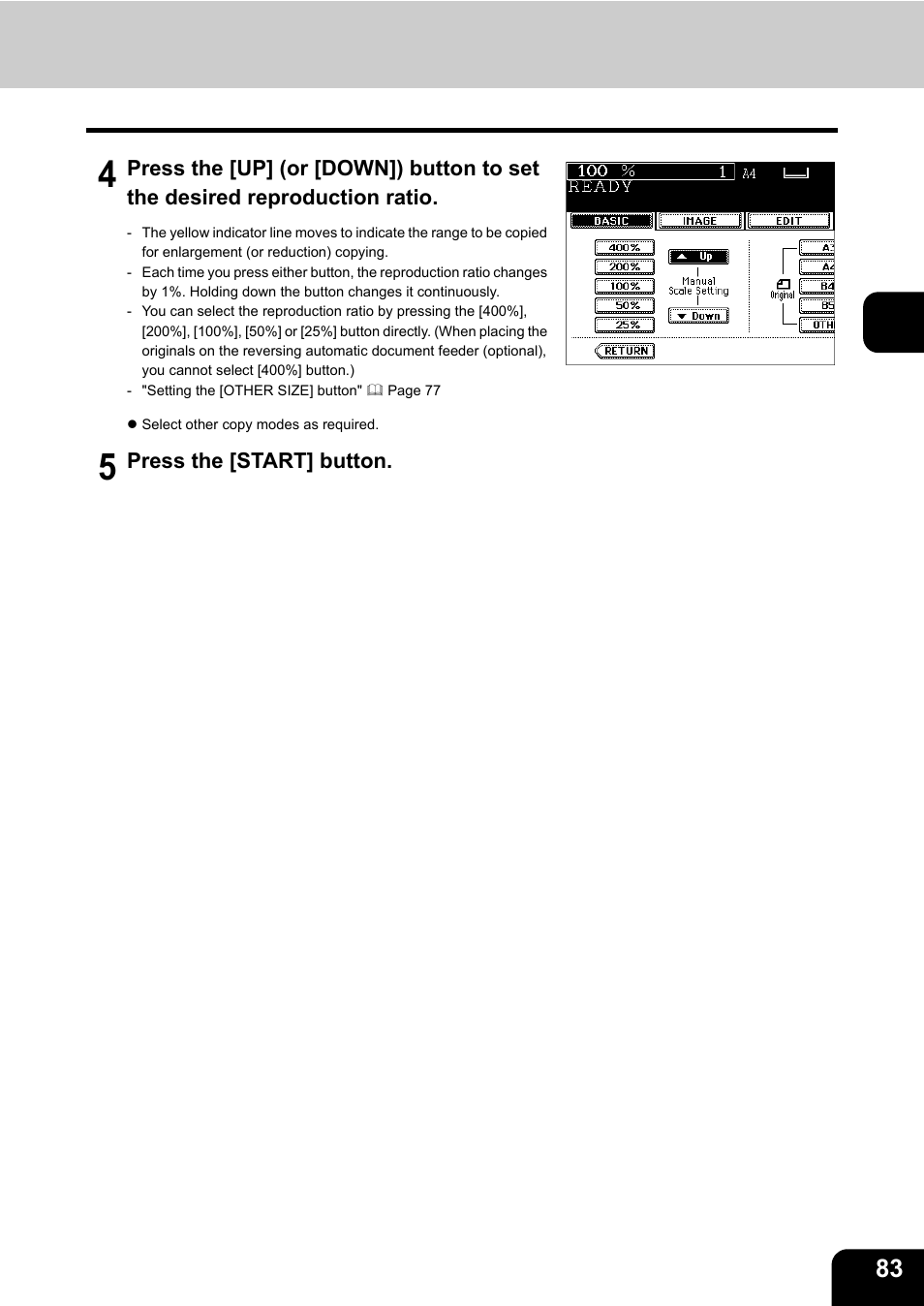 Toshiba E-STUDIO230/280 User Manual | Page 85 / 316