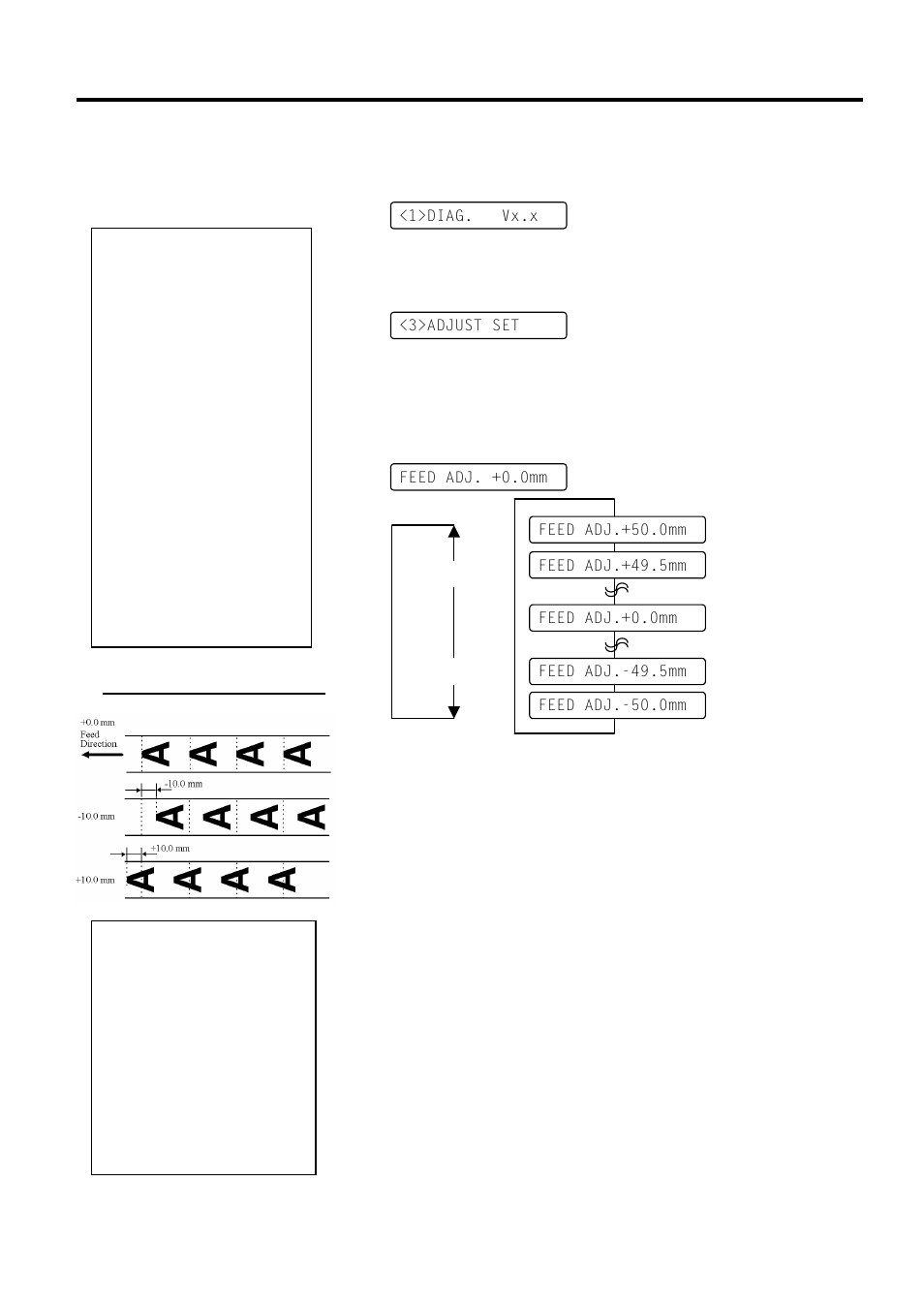 A4.4 printer parameter fine adjustment (cont.) | Toshiba B-852-TS12-QQ User Manual | Page 84 / 118