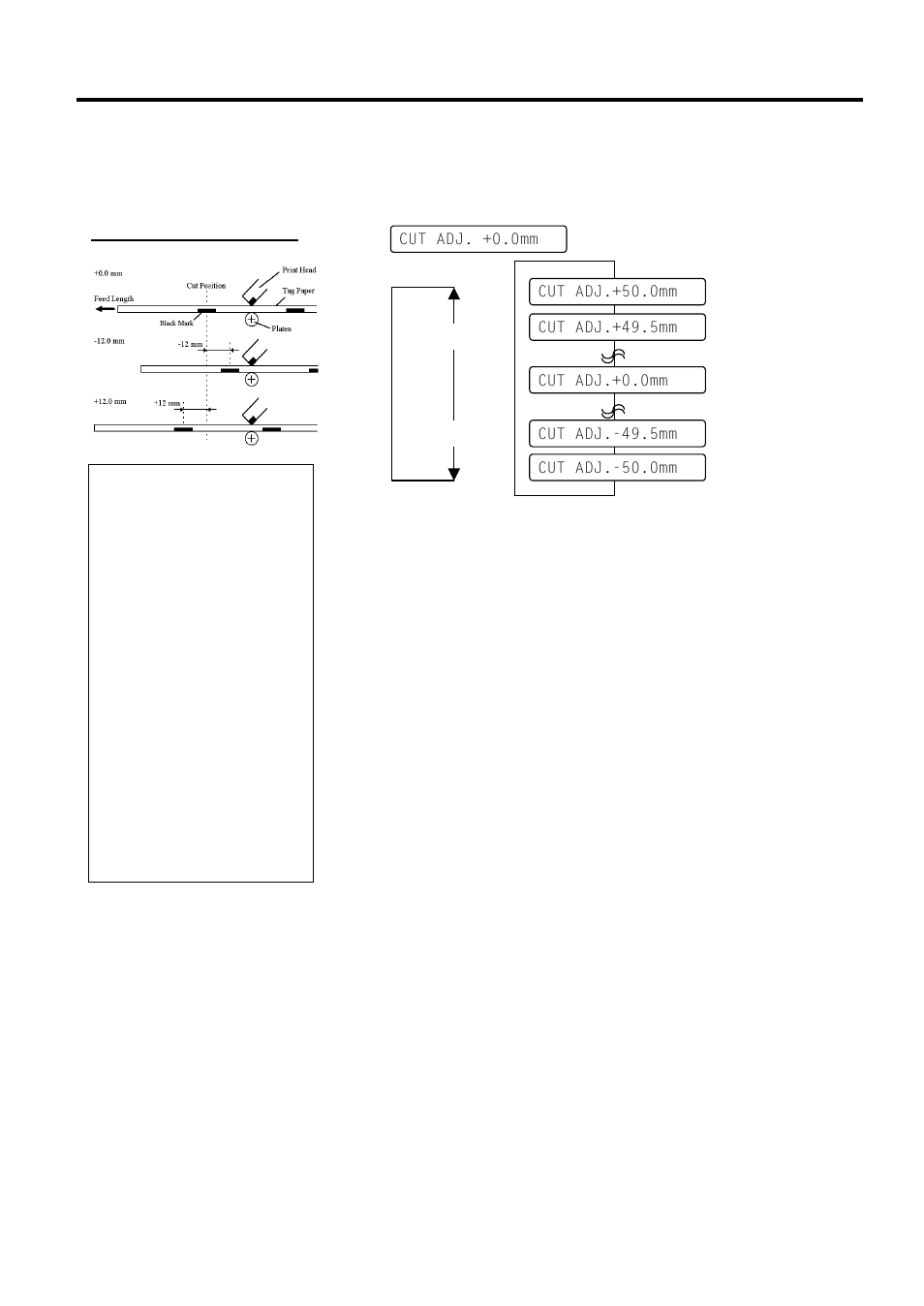 A4.4 printer parameter fine adjustment (cont.) | Toshiba B-852-TS12-QQ User Manual | Page 85 / 118