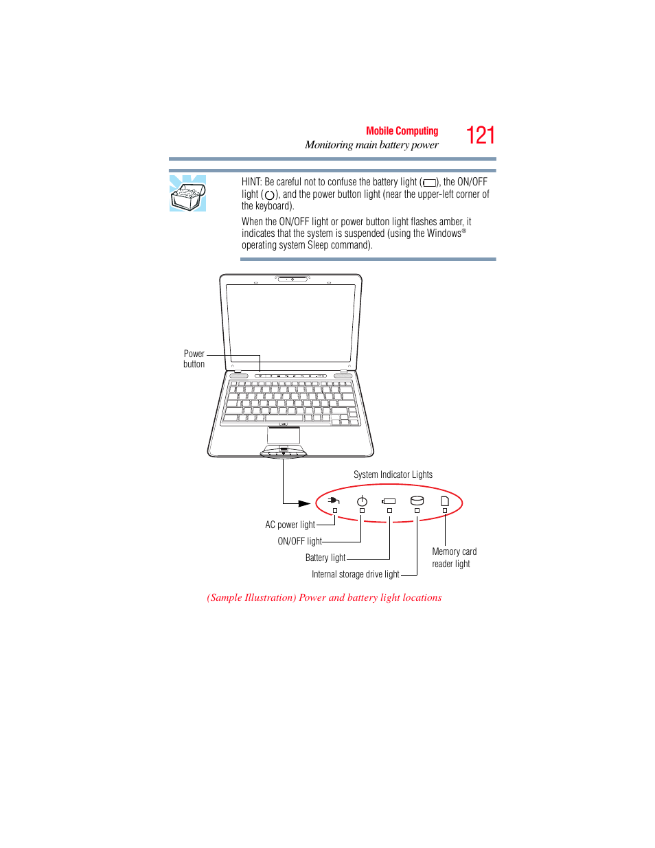 Toshiba SATELLITE U500 User Manual | Page 121 / 251