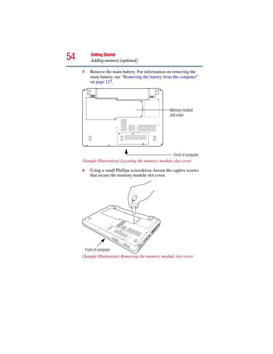 Toshiba SATELLITE U500 User Manual | Page 54 / 251