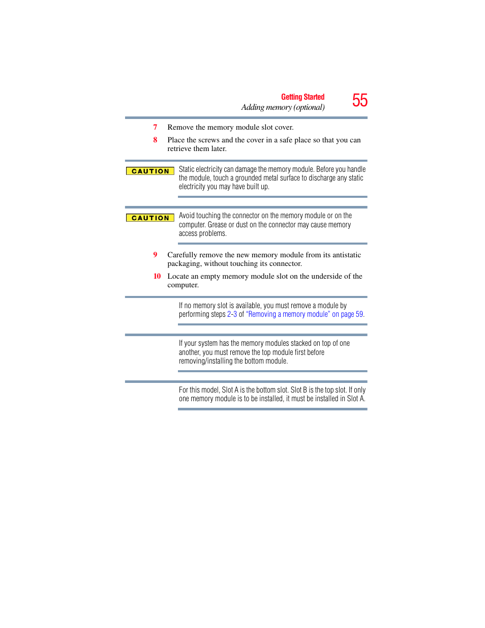 Toshiba SATELLITE U500 User Manual | Page 55 / 251