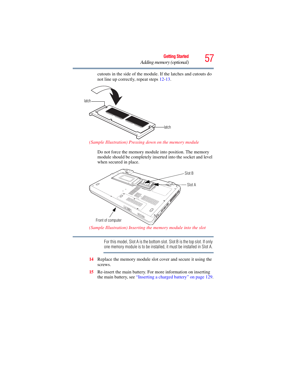 Toshiba SATELLITE U500 User Manual | Page 57 / 251