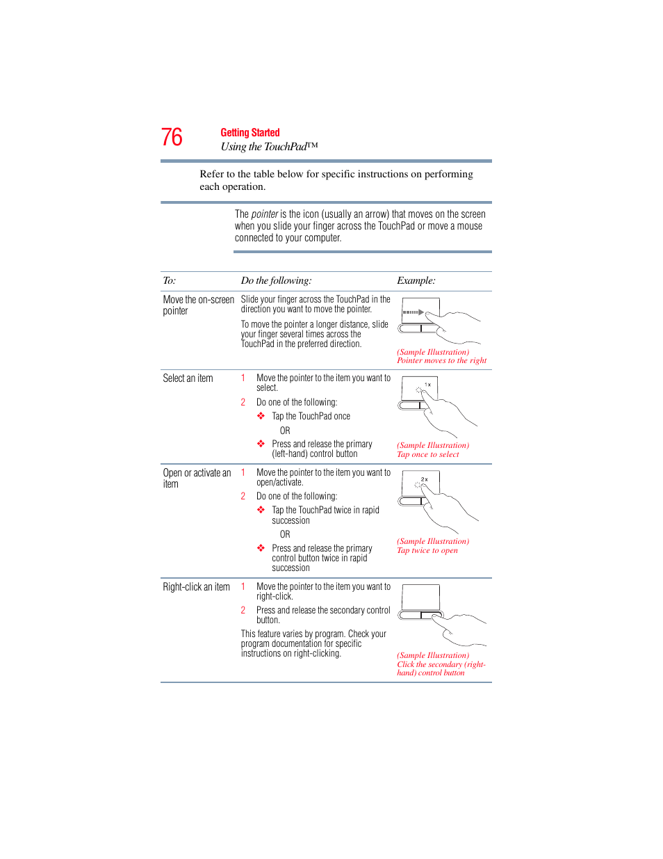 Toshiba SATELLITE U500 User Manual | Page 76 / 251