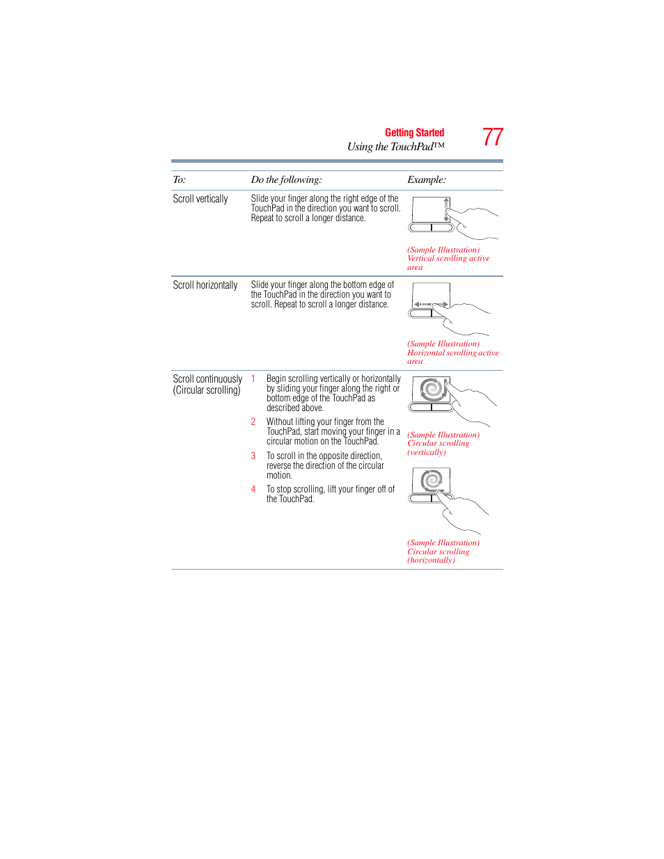Toshiba SATELLITE U500 User Manual | Page 77 / 251