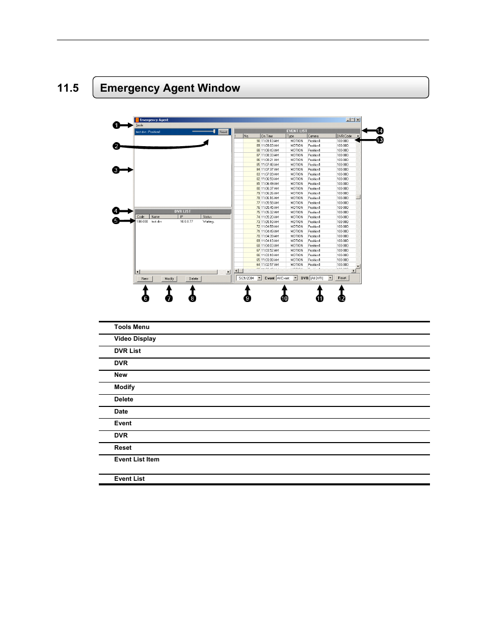 5 emergency agent window | Toshiba EVR64-X User Manual | Page 131 / 147
