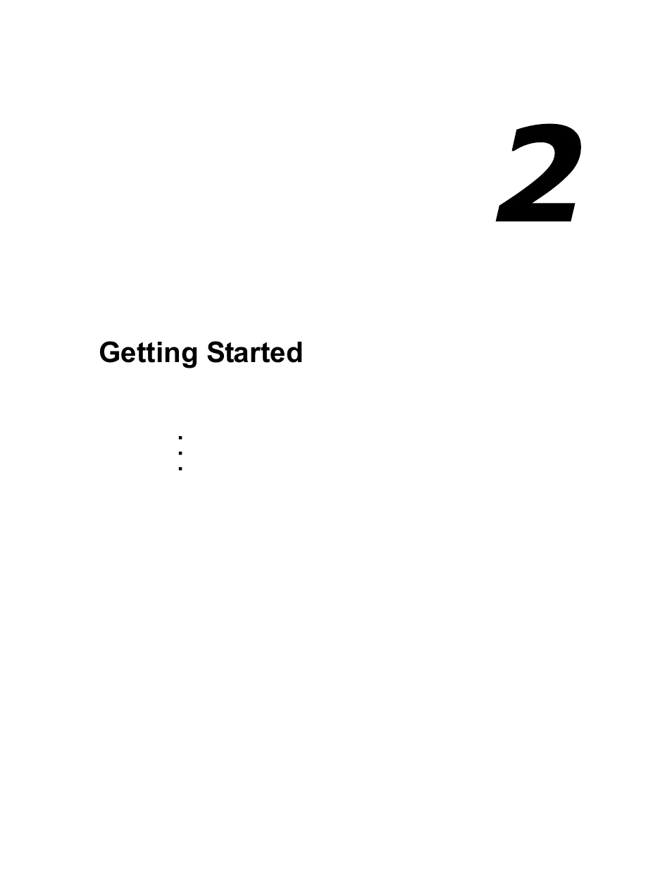 Getting started | Toshiba EVR64-X User Manual | Page 26 / 147