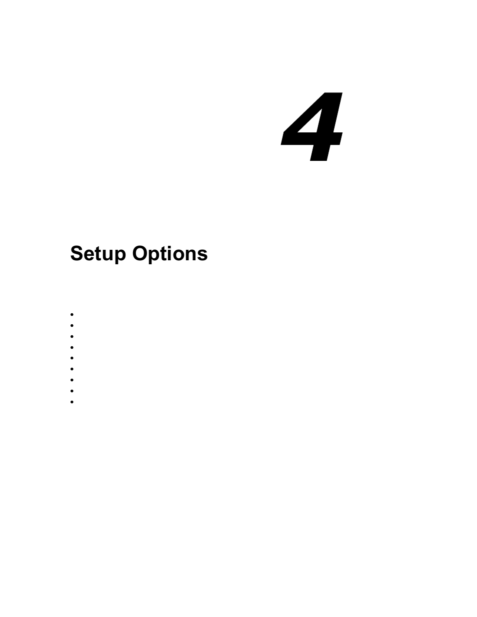 Setup options | Toshiba EVR64-X User Manual | Page 46 / 147