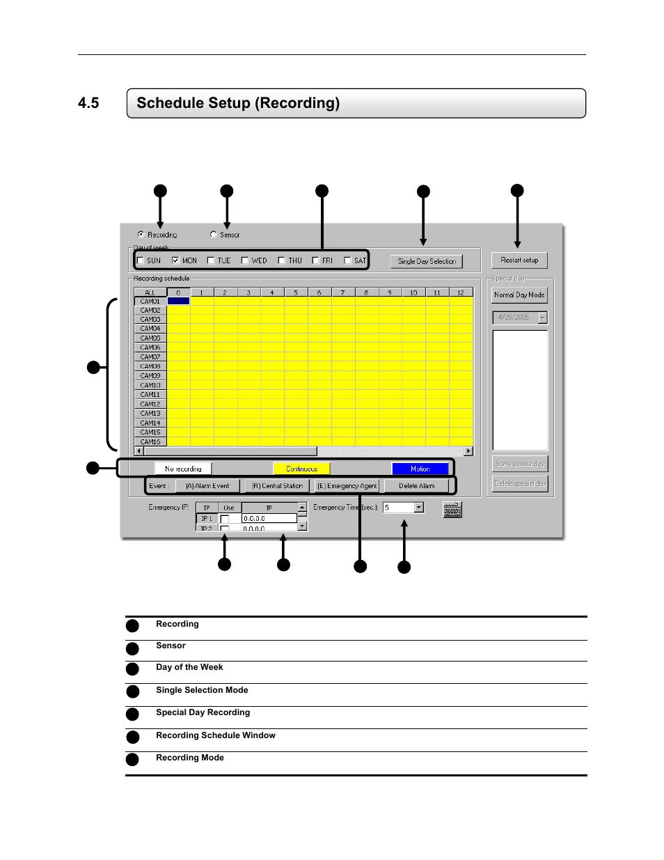 5 schedule setup (recording) | Toshiba EVR64-X User Manual | Page 55 / 147