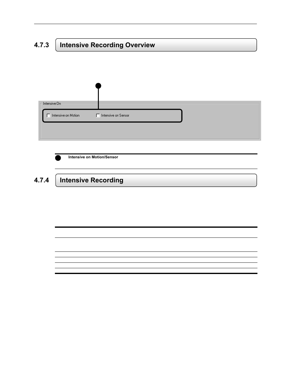 3 intensive recording overview, 4 intensive recording | Toshiba EVR64-X User Manual | Page 62 / 147