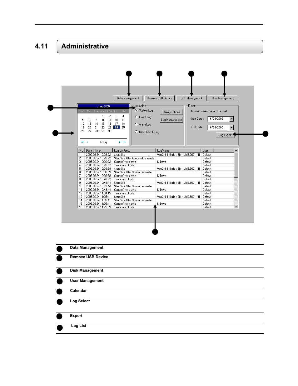 11 administrative | Toshiba EVR64-X User Manual | Page 70 / 147