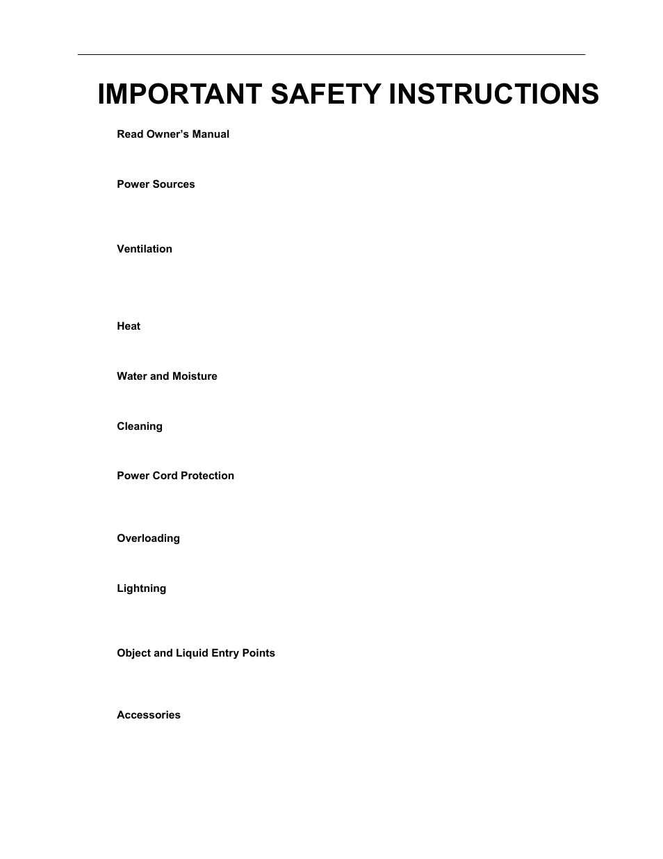 Important safety instructions | Toshiba EVR64-X User Manual | Page 8 / 147