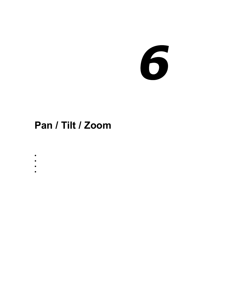 Pan / tilt / zoom | Toshiba EVR64-X User Manual | Page 90 / 147