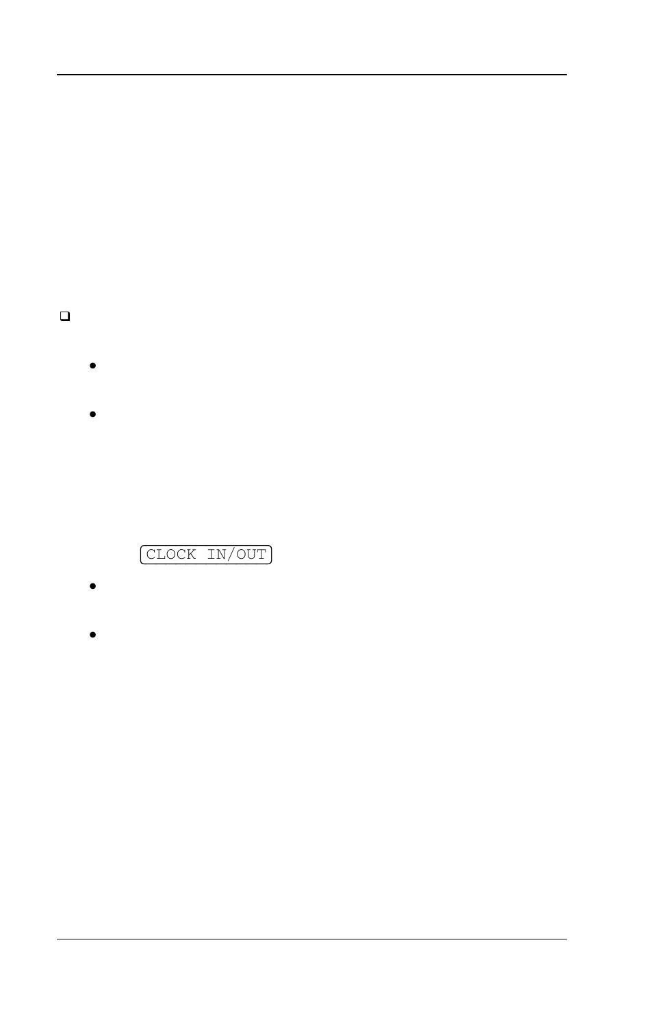 2 clocking in/out, 1 clock in, Clocking in/out -4 | Clock in -4 | Toshiba FS-3700 Series User Manual | Page 40 / 150