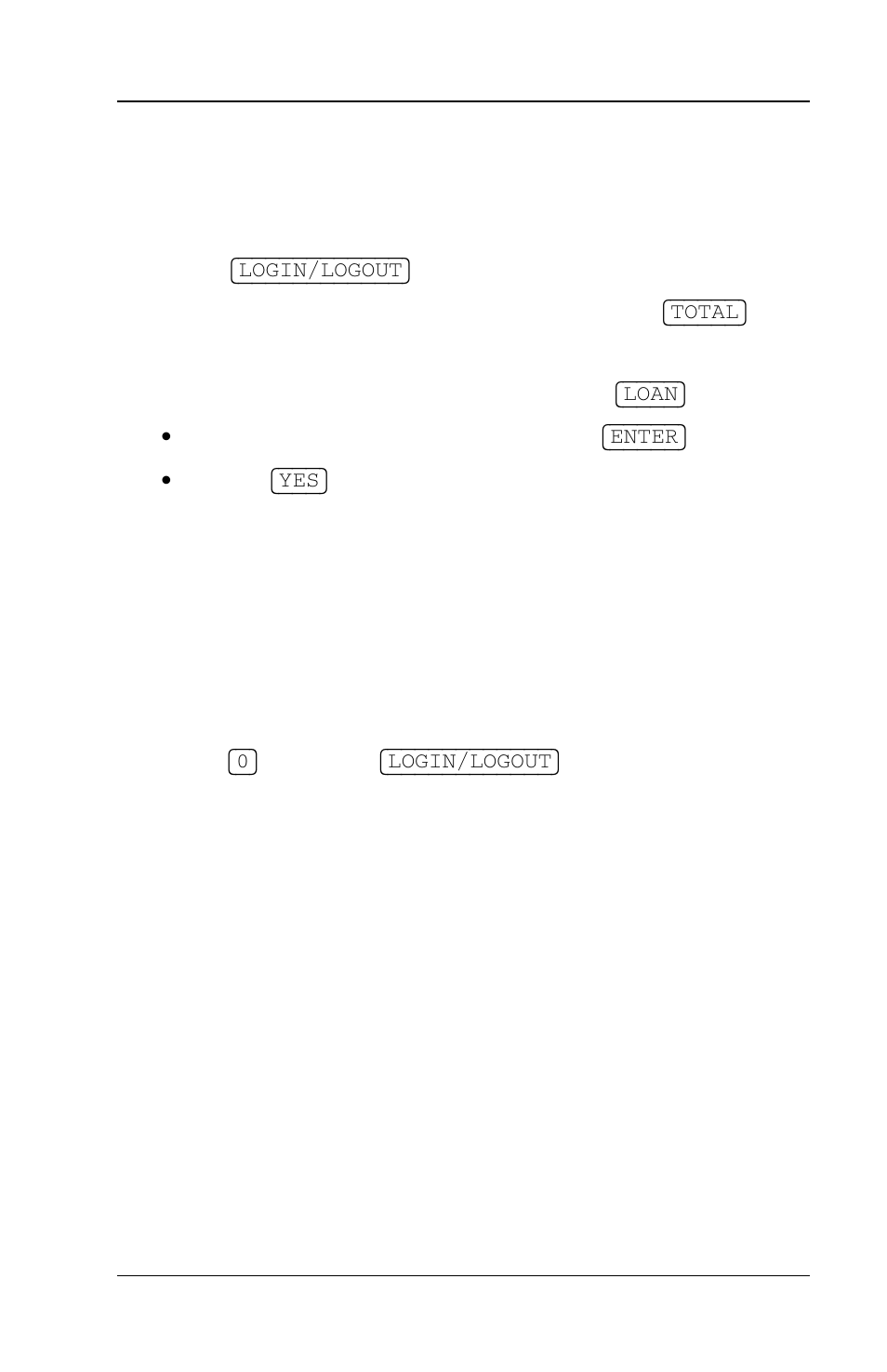 1 login, 2 logout, Login -7 | Logout -7 | Toshiba FS-3700 Series User Manual | Page 43 / 150