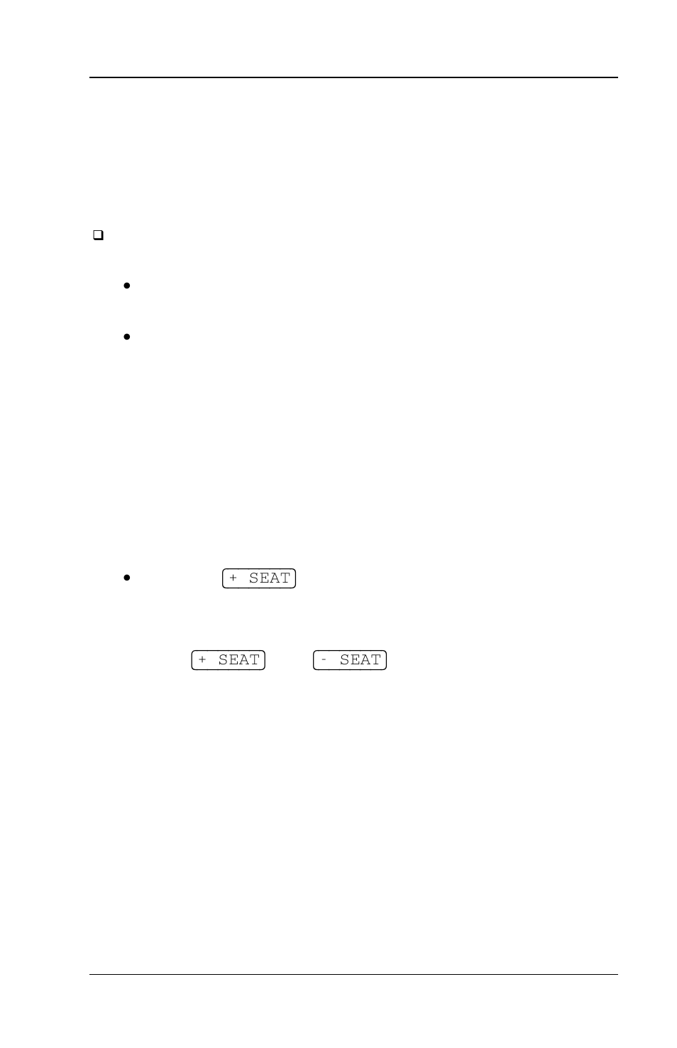 9 enter items by seat numbers, With +seat and –seat, Enter items by seat numbers -15 | Toshiba FS-3700 Series User Manual | Page 59 / 150