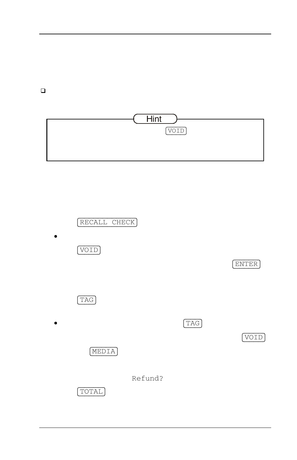 13 corrections to closed checks, 1 refund a menu item, Corrections to closed checks -55 | Refund a menu item -55 | Toshiba FS-3700 Series User Manual | Page 99 / 150