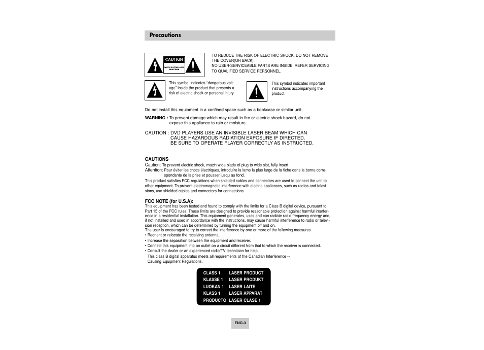 Toshiba SD-6915SU User Manual | Page 3 / 49