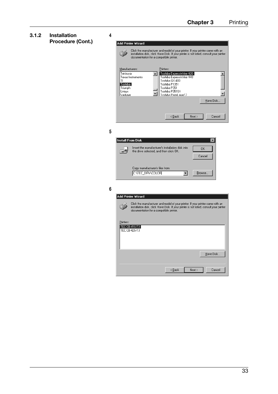 Toshiba CB-416-T3-QQ User Manual | Page 41 / 122