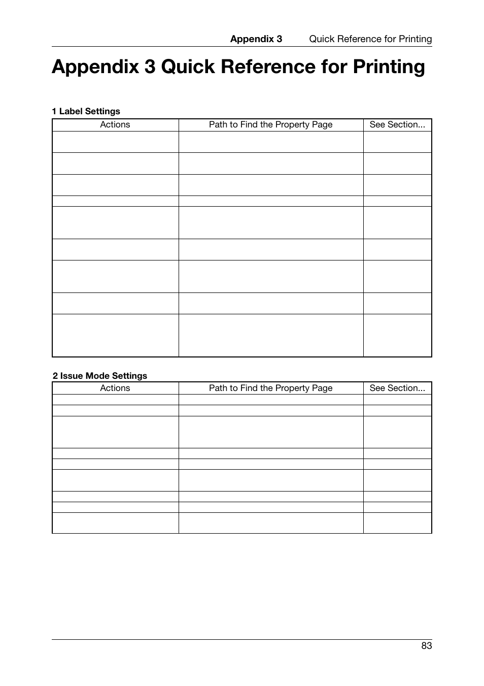 Appendix 3 quick reference for printing | Toshiba CB-416-T3-QQ User Manual | Page 91 / 122