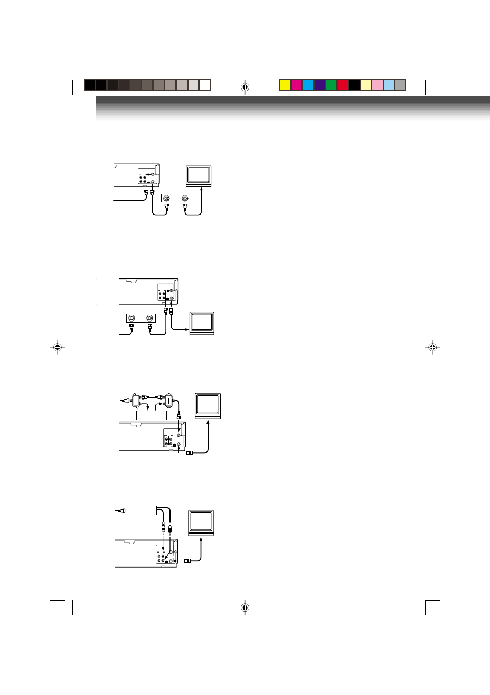 Connections (continued), 12 this set-up will enable you to, You will need to | This set-up will enable you to, Tv/vcr, I.select | Toshiba W-412 User Manual | Page 12 / 32