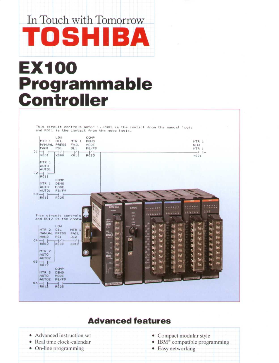 Toshiba EX100 User Manual | 9 pages