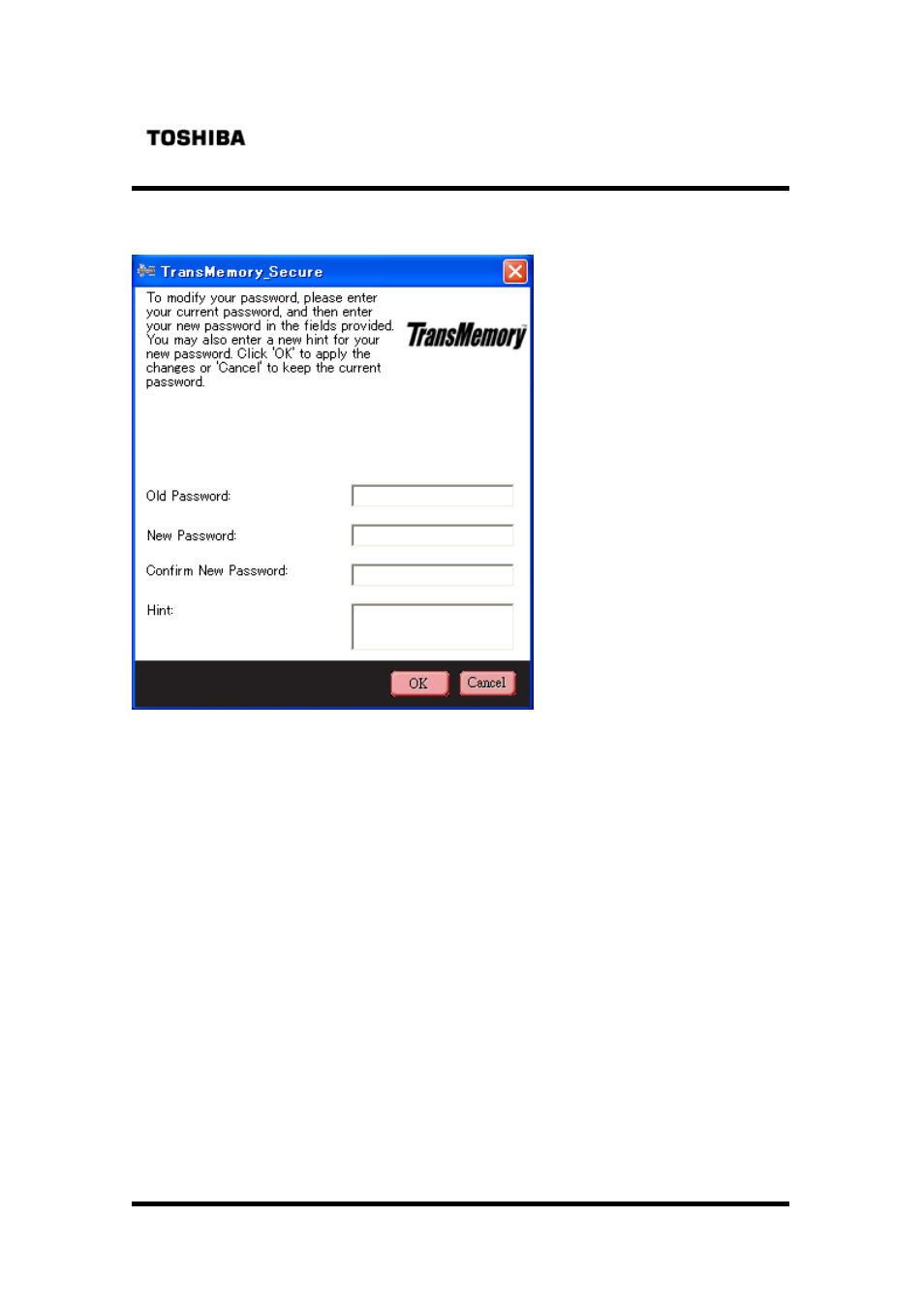 Toshiba TRANSMEMORY U2M-008GT User Manual | Page 23 / 26
