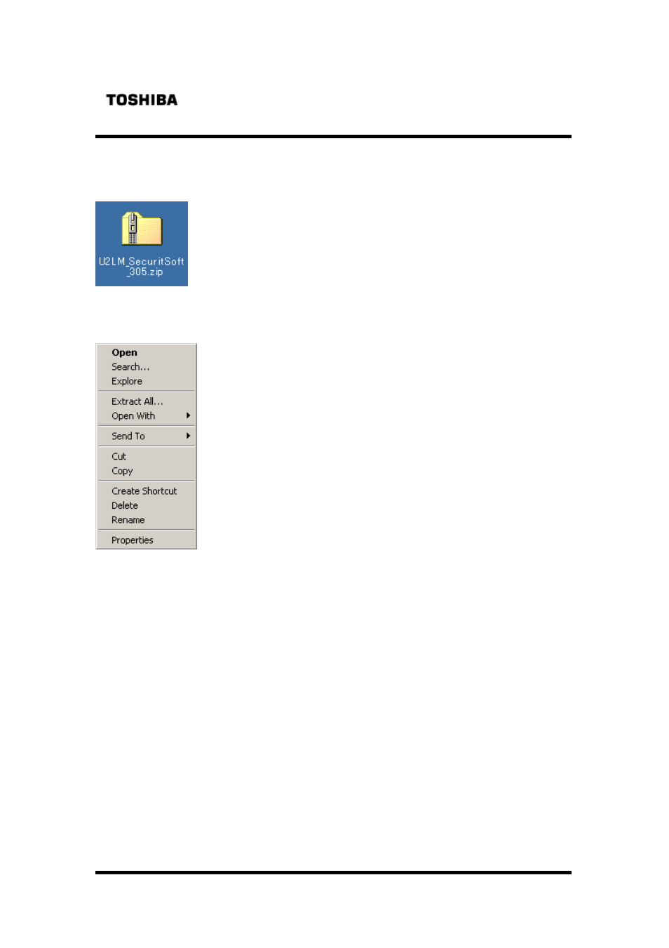 Toshiba TRANSMEMORY U2M-008GT User Manual | Page 8 / 26