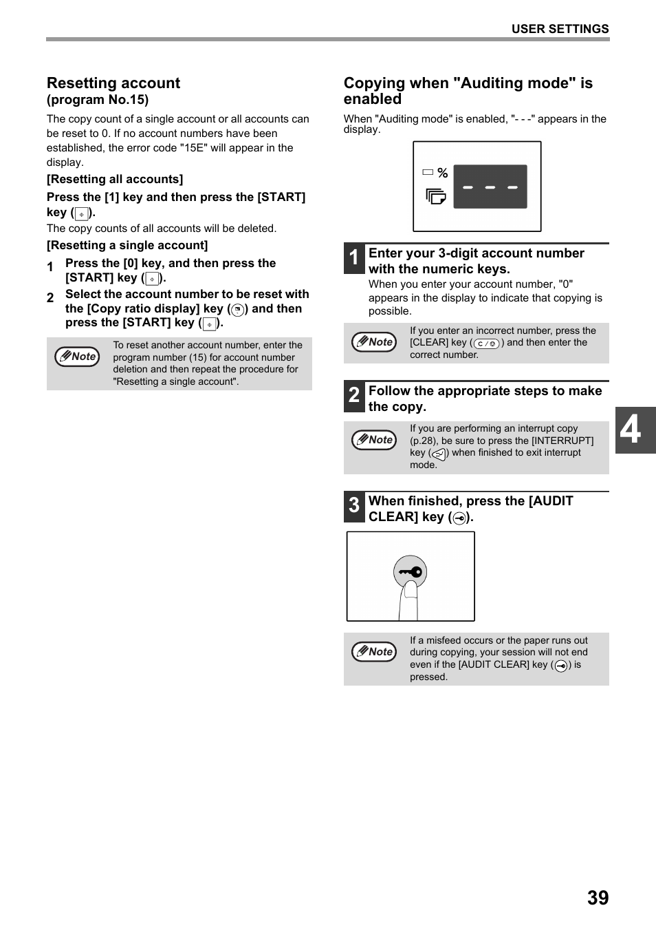 P.39) | Toshiba e-STUDIO161 User Manual | Page 45 / 76