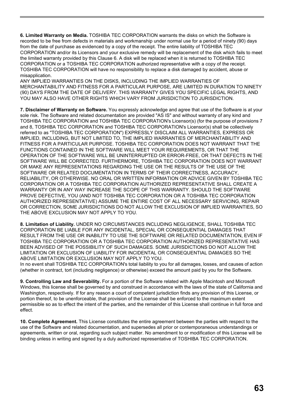 Toshiba e-STUDIO161 User Manual | Page 69 / 76