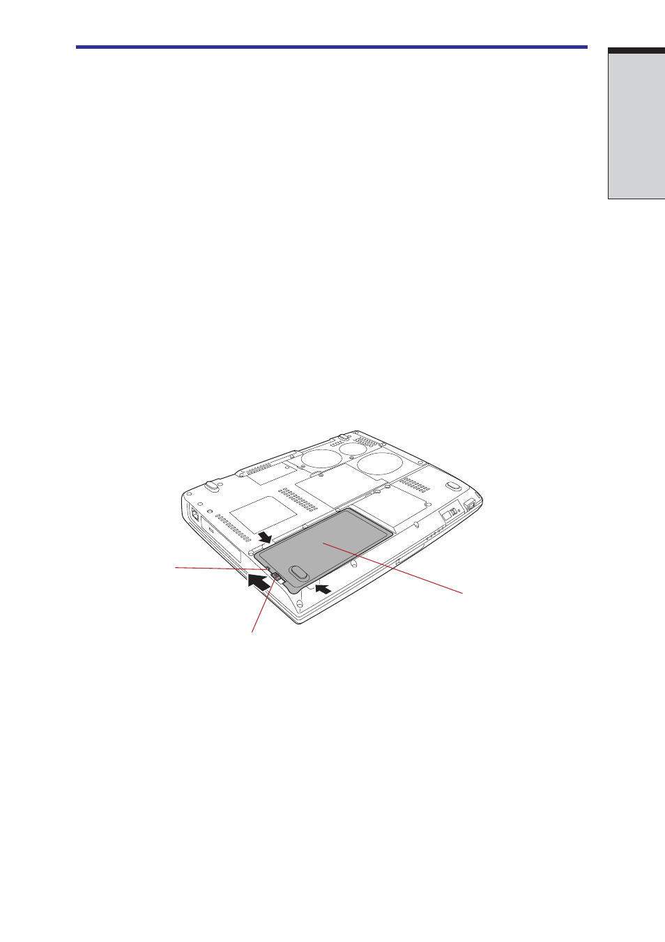 Installing the battery pack, Installing the battery pack -13, Chapter 6 | Power and power-up modes, Replacing the battery pack | Toshiba A10 Series User Manual | Page 133 / 259