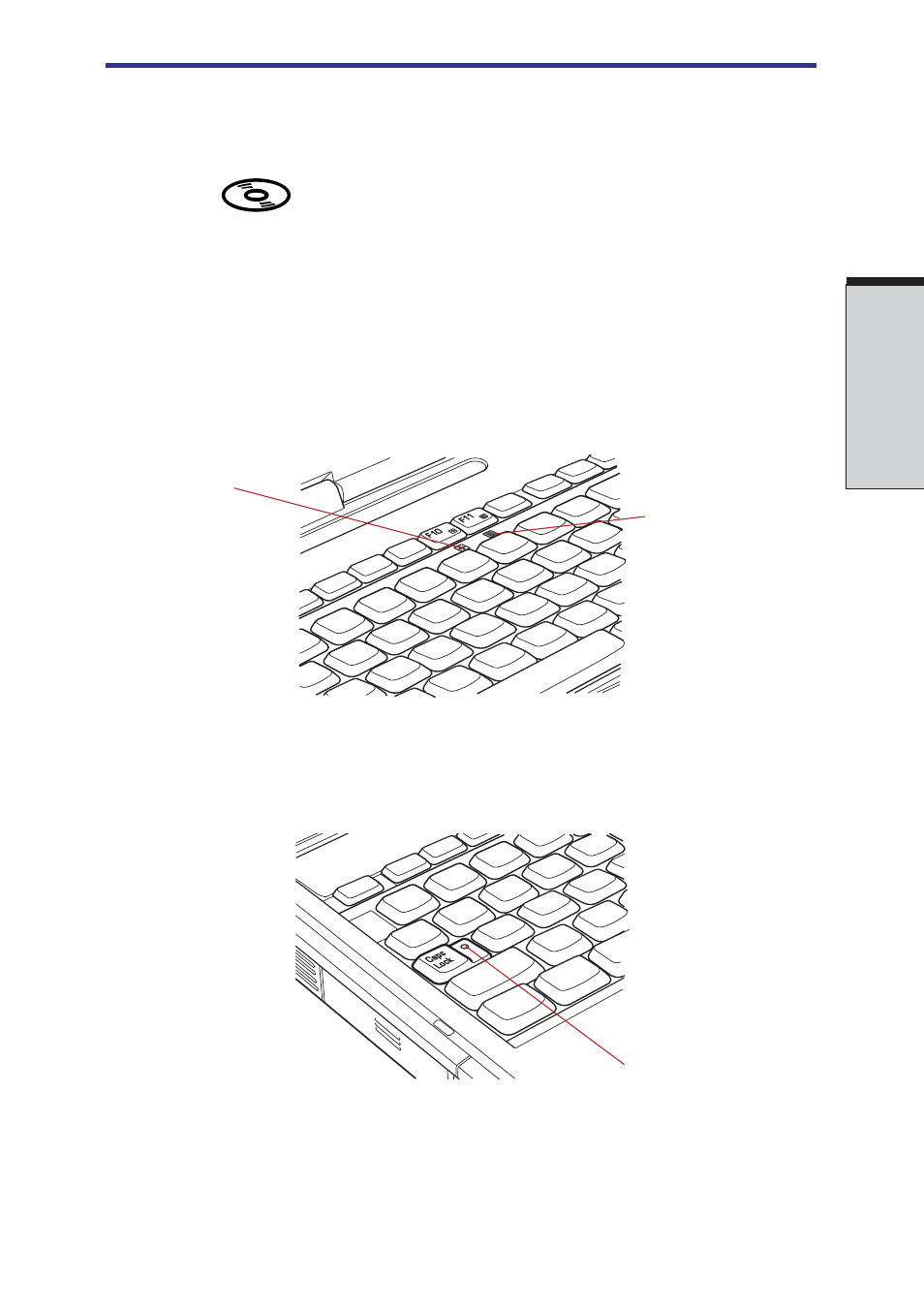 Keyboard indicators, Keyboard indicators -9 | Toshiba A10 Series User Manual | Page 61 / 259