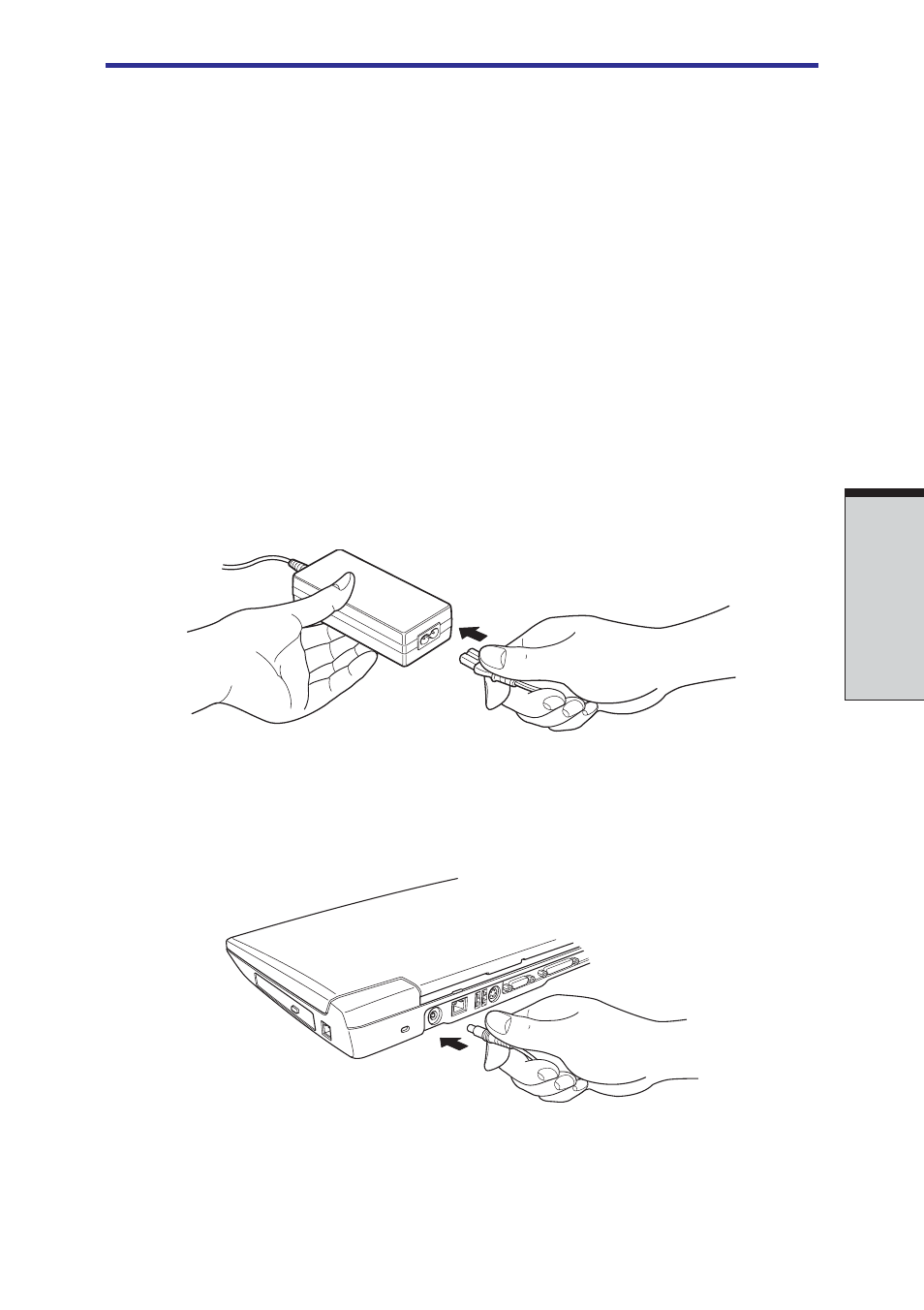Connecting the universal ac adaptor, Connecting the universal ac adaptor -5 | Toshiba A10 Series User Manual | Page 73 / 259