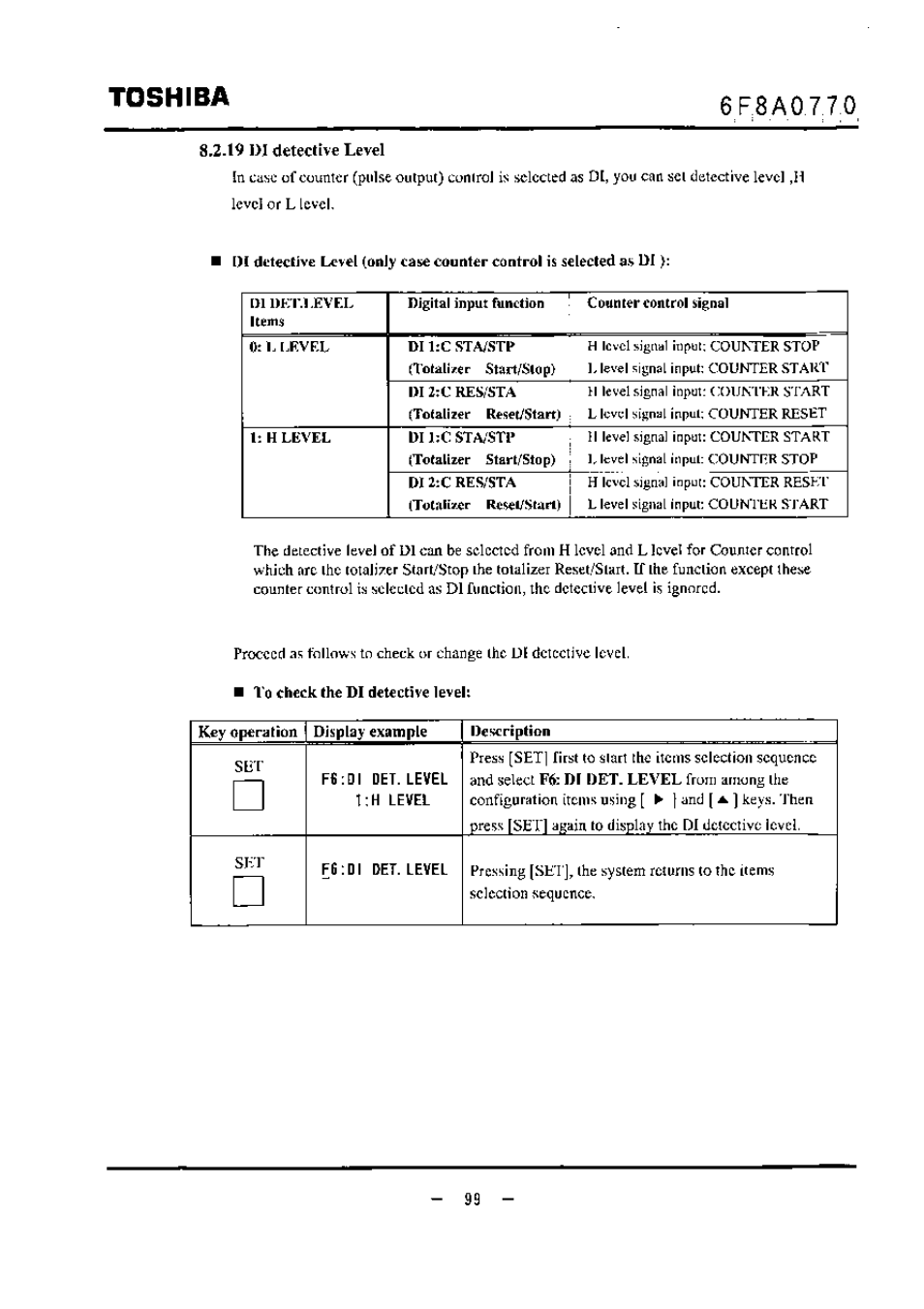 S,2.t9 dj detective level, Toshiba | Toshiba LF434 User Manual | Page 100 / 158