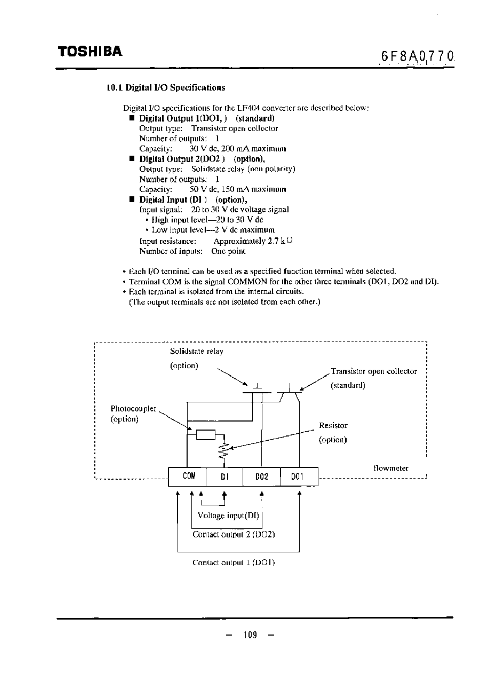 Toshiba | Toshiba LF434 User Manual | Page 110 / 158