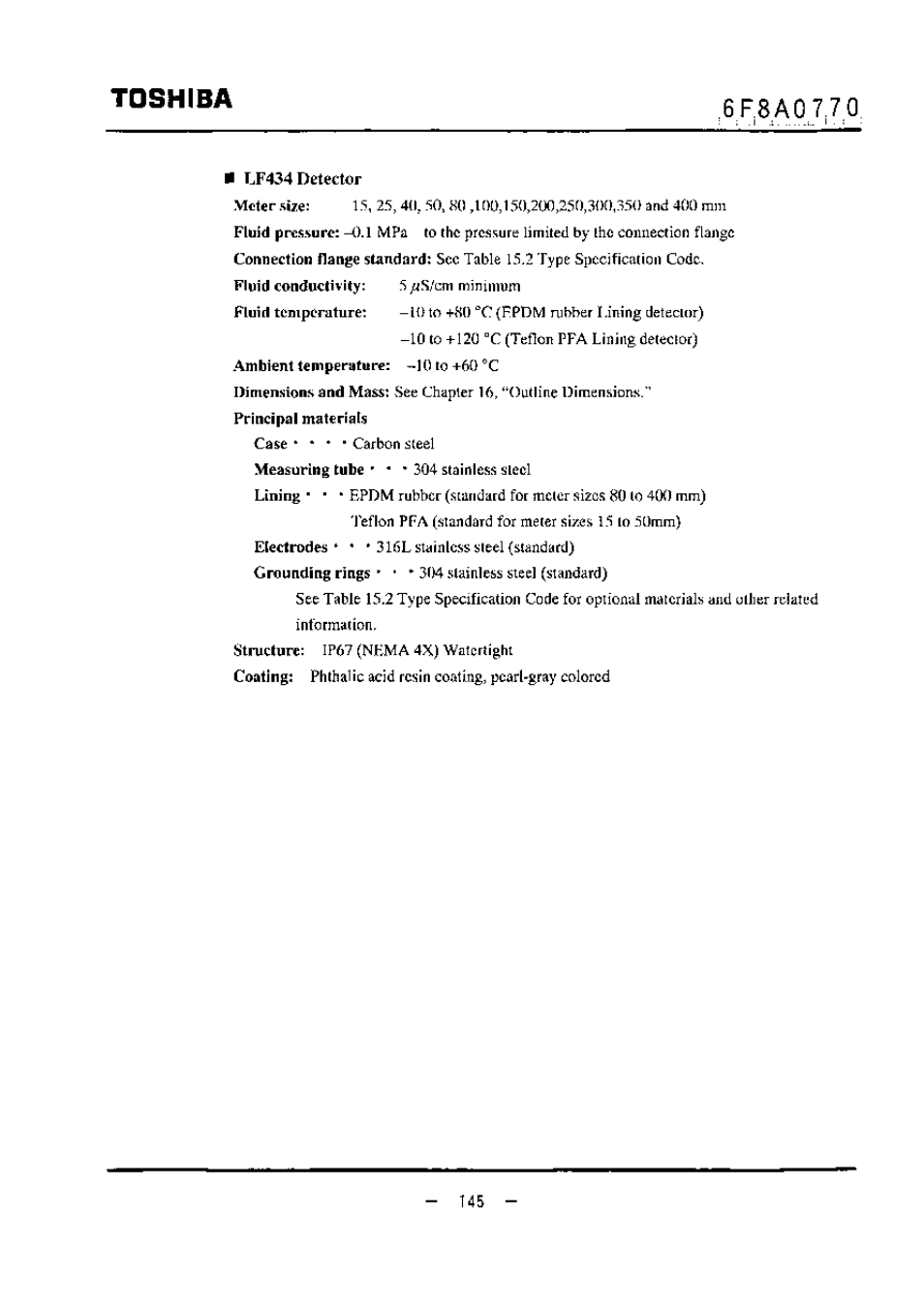 Toshiba | Toshiba LF434 User Manual | Page 146 / 158