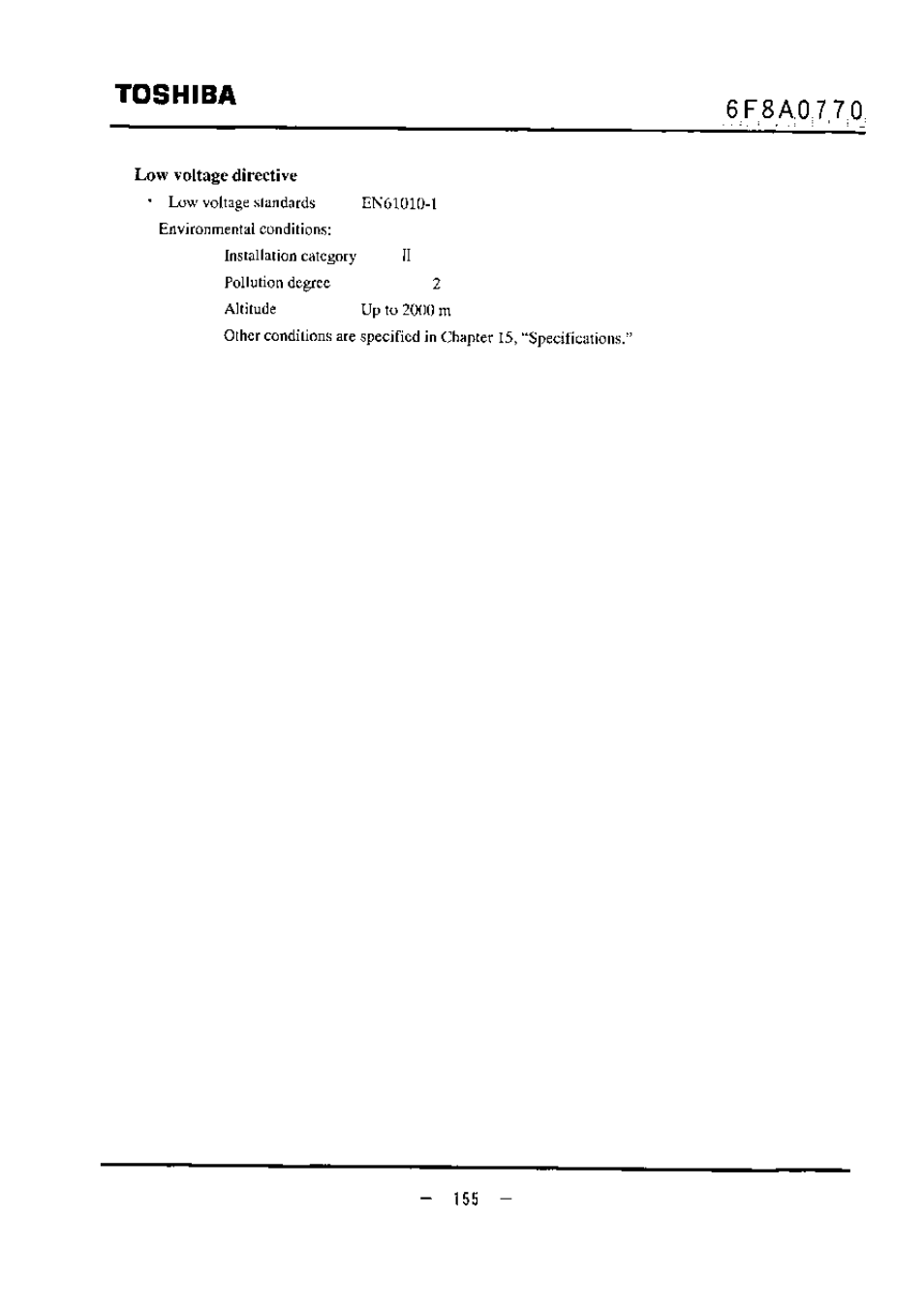 Toshiba | Toshiba LF434 User Manual | Page 156 / 158