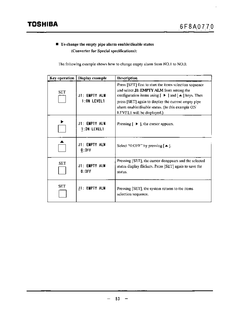 Toshiba | Toshiba LF434 User Manual | Page 84 / 158