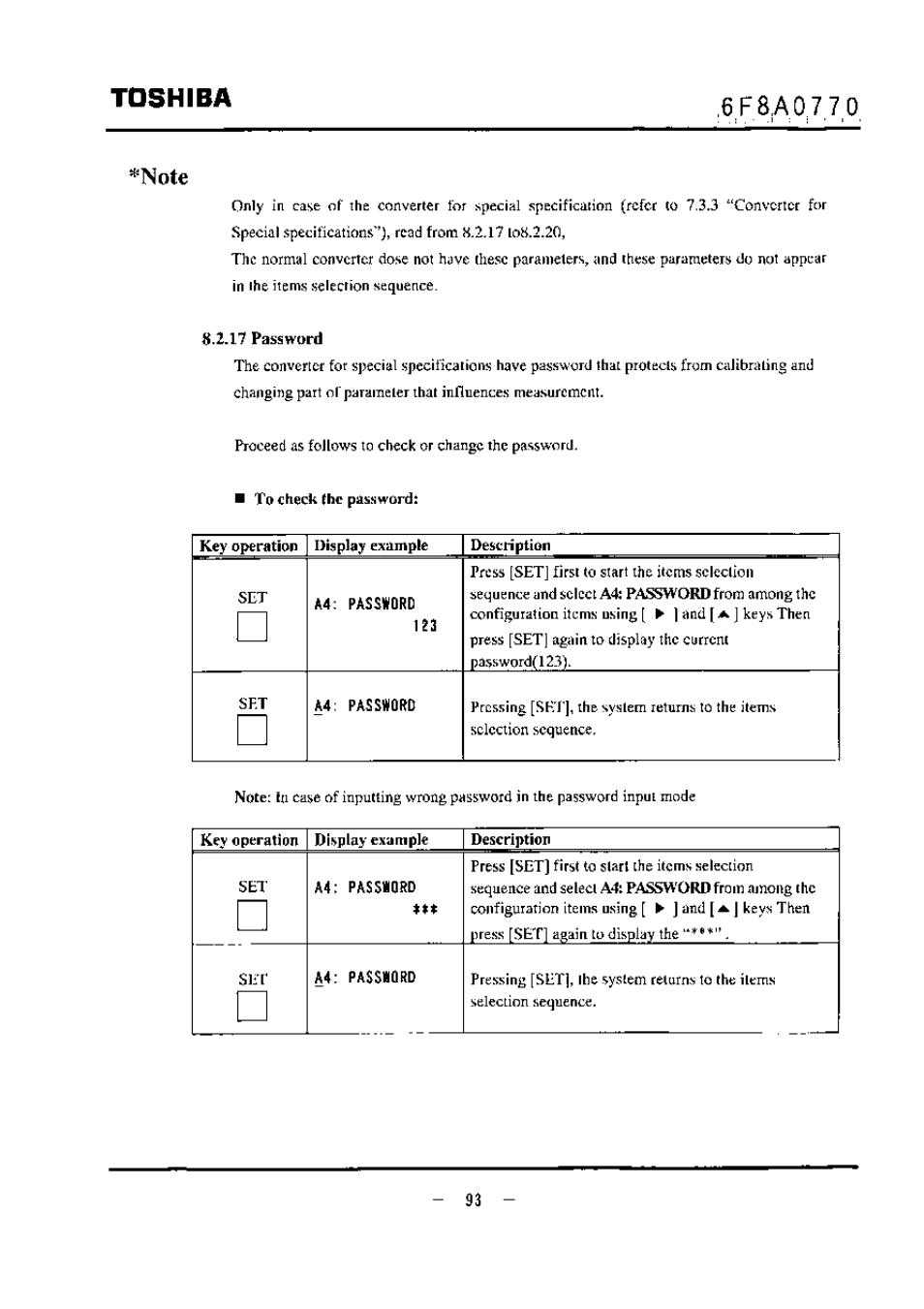 Toshiba | Toshiba LF434 User Manual | Page 94 / 158