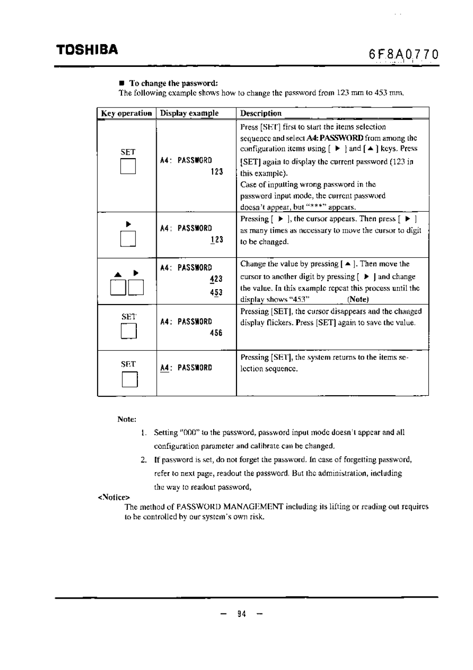 Toshiba | Toshiba LF434 User Manual | Page 95 / 158