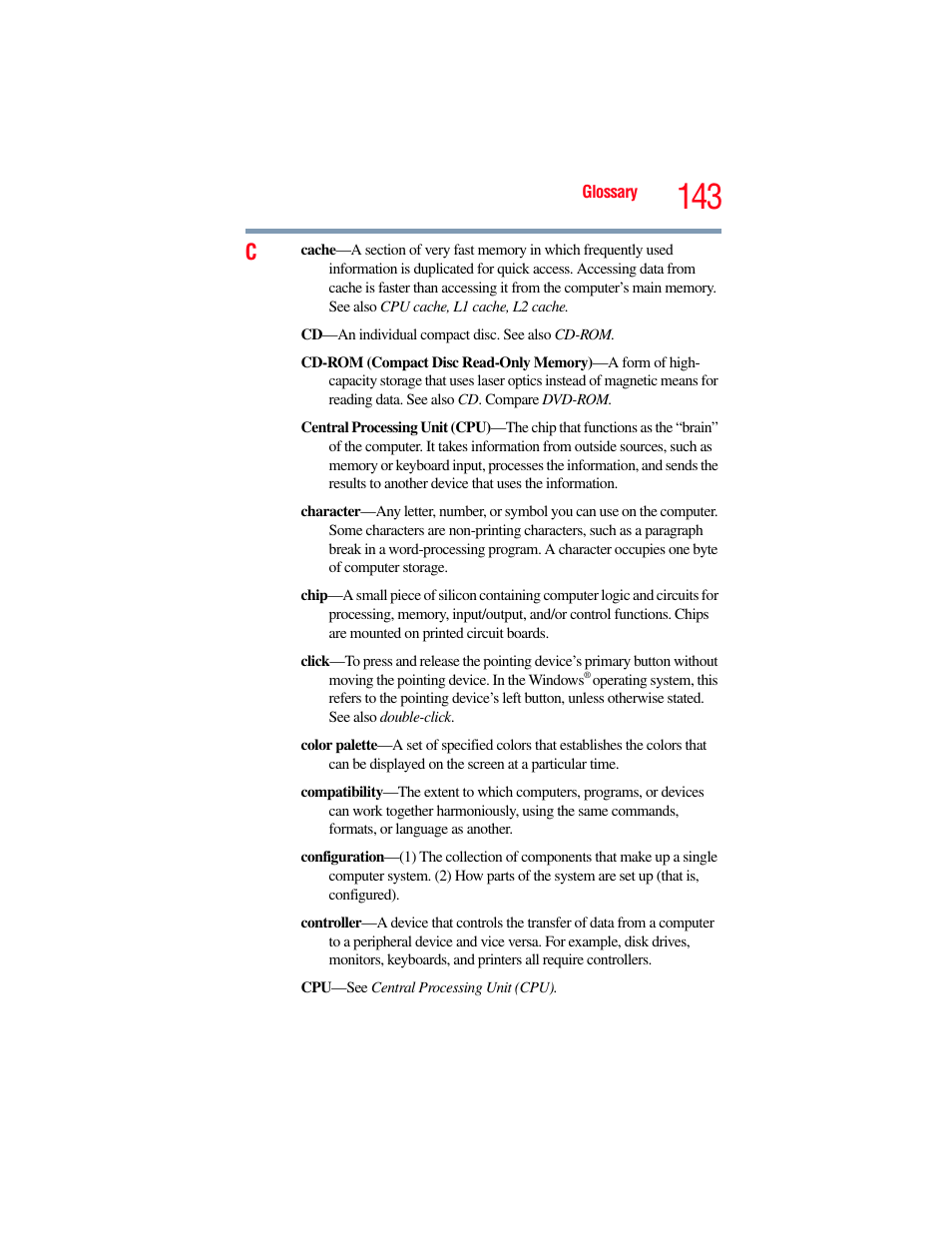 Toshiba LX800 User Manual | Page 143 / 159